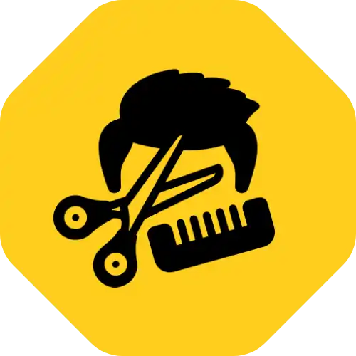 Ícone de barbearia